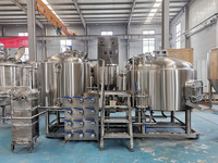 Cuve de brassage de bière d'occasion Cassman 1000L/1500L, équipement de microbrasserie avec garantie de 2 ans, tension réglable, prix compétitif