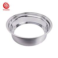 Jantes forgées 3 pièces de 18 pouces en alliage d'aluminium 6061-T6, finition polie, état neuf, avec déport extérieur, personnalisables PCD et ET