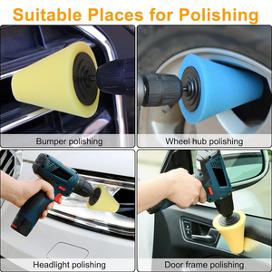Vente Chaude Kit de 17 Brosses à Dégagement pour Entretien et Lavage Automobile, Ensemble de Nettoyage de Détail pour Voiture à Perceuse Électrique, Brosse de Détail pour Soin Automobile - Product Image 5