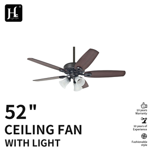 Ventilateur de plafond LED avec pales en plastique blanc fantaisie, ventilateur de plafond à éclairage réglable de 60 pouces, équipé d'une télécommande - Product Image 2