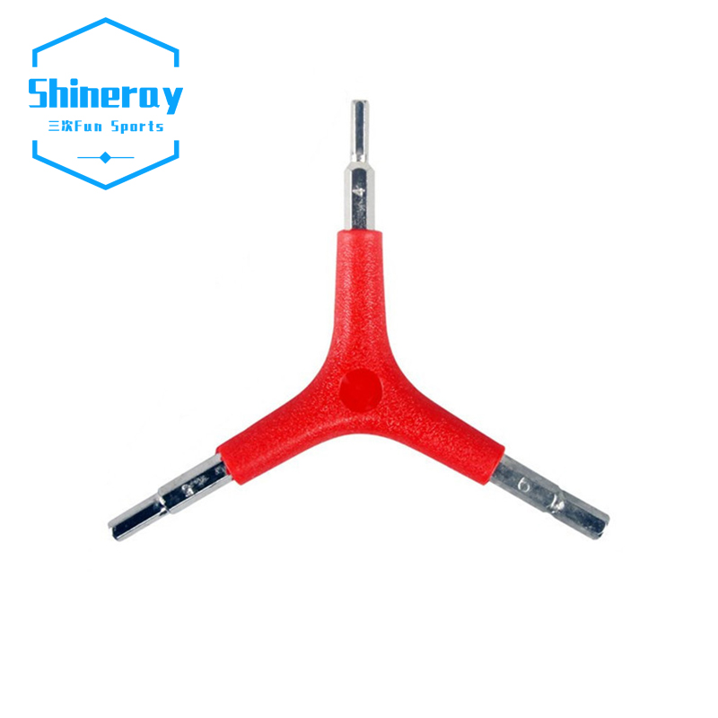 Новое поступление, прочный многофункциональный инструмент для ремонта велосипедов, велосипедный динамометрический ключ, Y-образный треугольный шестигранный ключ