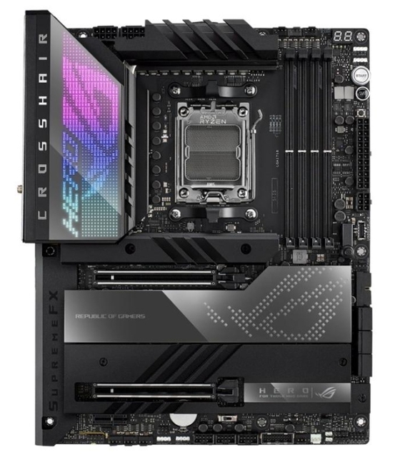 HUASHUO ROG CROSSHAIR X670E HERO AM5 Socket AMD X670E ATX Gaming Motherboard PCIe 5.0 DDR5 Wi-Fi 6E USB4