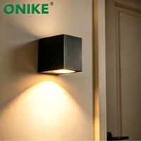 Projecteur LED mural extérieur haut de gamme IP65 étanche, pour jardin, clôture, balcon, projecteur simple tête, pour poteau, maison, allée