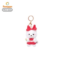 Porte-clés en peluche mini-animaux mignons en gros, pingouin kawaii, poupée en peluche, breloque de sac, petit pendentif en peluche, cadeau d'anniversaire pour enfants