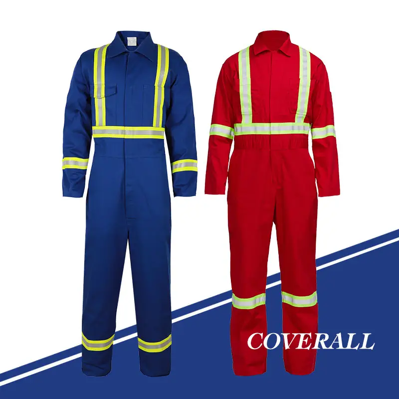 थोक workwear आग सुरक्षा coveralls औद्योगिक काम कपड़े आग retardant coveralls