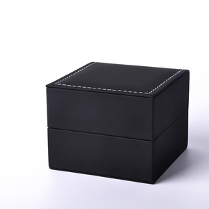 Deqi Cajas <span class=keywords><strong>de</strong></span> Almacenamiento con Almohada <span class=keywords><strong>de</strong></span> Cuero PU para <span class=keywords><strong>Relojes</strong></span> y Joyas con Logotipo y Tamaño Personalizado para Regalo - Product Image 5