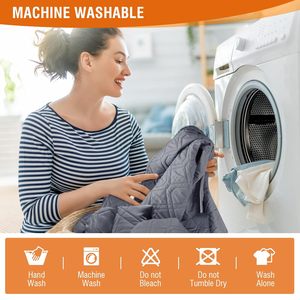 Housse de <span class=keywords><strong>canapé</strong></span> inclinable moderne COMFLIVE imperméable, 1 pièce, lavable en machine, antidérapante, avec sangles élastiques et poche pour chiens/animaux domestiques, gris foncé 3 - Product Image 6