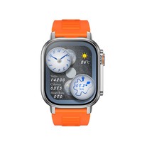 Reloj Inteligente Deportivo V5 con Pantalla de 2.01'', 30 Días de Autonomía, Llamadas Bluetooth, Brújula, Luz LED, Resistente al Agua para Hombres y Mujeres