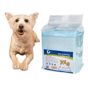 Süper emici biyobozunur Pet eğitim köpek Pet İdrar ped köpek köpekler için çiş pedleri yavru 5 katmanlı tek kullanımlık Pet çiş pedleri - Product Image 4