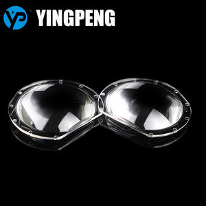 Lentes VR convexas dobles de <span class=keywords><strong>52mm</strong></span>, tamaño personalizado, gafas 3D, lentes ópticas asféricas PMMA con ribete - Product Image 5