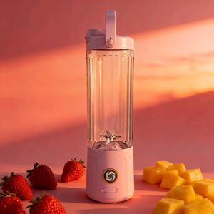 Blender compact portable de 550 ml - Mixeur rechargeable par USB pour smoothies, jus et milkshakes - Product Image 1