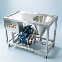 Système de mélange solide-liquide en ligne ACX, Mélangeur solide-liquide, Alimentateur de poudre sous vide, Pompe mélangeuse à cisaillement élevé pour poudre et liquide