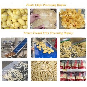 Machine industrielle entièrement automatique Yumai pour la fabrication de frites, ligne de production de frites surgelées - Product Image 2