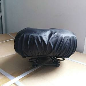 Funda impermeable para asiento de motocicleta, cubierta protectora para asiento de bicicleta y vehículo eléctrico, color negro - Product Image 5
