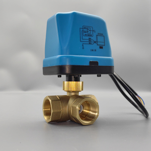 Katup Bola Bermotor 3 Arah Huifa AC220V SS304 dengan Aktuator, Dapat Disesuaikan OEM, Koneksi BSP untuk Media Air, Garansi 3 Tahun - Product Image 3