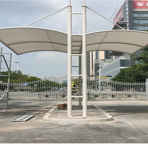 Abri de stationnement automobile Litong de haute qualité, auvent pare-soleil, structure en membrane robuste, tente de couverture en tissu, sur mesure - Product Image 4