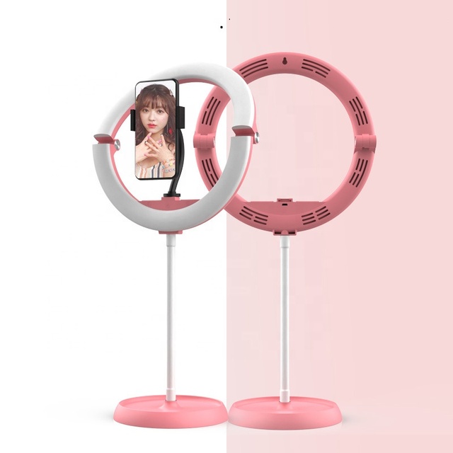 Professional Manufacture OEM/ODM 10W Ring Light Foldable Makeup Ringlight 10 Inch Photography Lights Selfie Ring LED Light