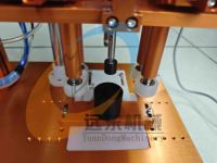 Machine de capsulage semi-automatique pour bouteilles à col incliné et à ouverture inclinée, nettoyant pour cuvettes de toilettes, flacons de culture cellulaire