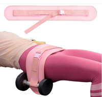 Ceinture de musculation ajustable en néoprène pour les hanches, les fessiers et les squats – Idéale pour les exercices de pont fessier et la musculation avec haltères en salle de sport