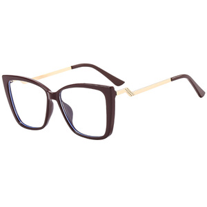 Psn Rectangle Anti Blue Light Glasses Full Rim Lightweight Unisex <b>Eyeglasses</b> <b>Frames</b> 5046 - Product Image 3