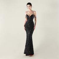 33371 #2025 nouveauté commerce extérieur cristal paillettes broderie formel tapis rouge mariage et Banquet robe de soirée