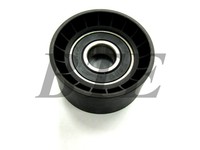 Tensioner Timing Belt Mesin Truk BTE Baru, Pulley Idler V-Ribbed 74x38.3mm untuk Truk 7420503093, Garansi 2 Tahun