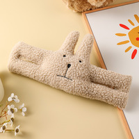 Bloque-porte en peluche mignon pour chambre d'enfant, protection anti-pincement, design lapin et ours, jouet doux, bloque-porte de sécurité