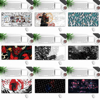 Nouveau design, clavier d'ordinateur de jeu imperméable et antidérapant, grand tapis de souris avec repose-poignet, carte du monde, en stock