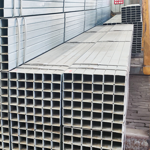 Tubo de Acero Cuadrado de Carbono de 40x40 mm, Tubo de Acero Galvanizado, Utilizado en la Construcción - Product Image 1