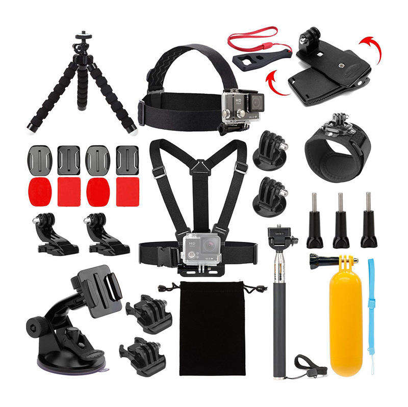 HONGDAK Accessories Kit for GoPro Hero 109 8 7 6 5 4 3 3+ 2 Black AKASO XIAOYi Sports Action Camera 4K GoPro Accessories Set