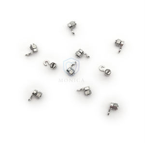 Ganci Ortodontici Dentali di Alta Qualità Tipo Y Adesivi, Bottoni Linguali Mobili/Attivi, Ganci Crimpabili - Product Image 4