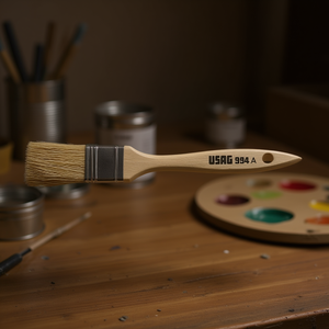 Pinceau Usag 994 A, manche en bois, poils naturels, usage général - Product Image 3