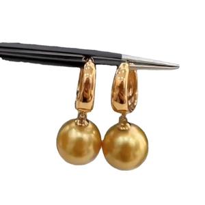 Accessoires en argent S925 pour la création de bijoux, boucles d'oreilles pendantes tendance avec support vide pour perles rondes de 8 à 13 mm, 21717 - Product Image 5