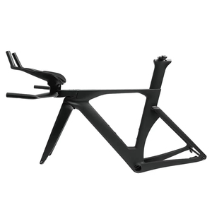 Cadre de vélo de route en carbone pour cyclocross, cadre de triathlon TT <span class=keywords><strong>Aero</strong></span> léger T1100 S/M/L - Product Image 6
