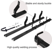 Lmetjh Mech — support de tondeuse en acier Durable, à assemblage facile, verrouillable, 3 supports pour tondeuse à gazon