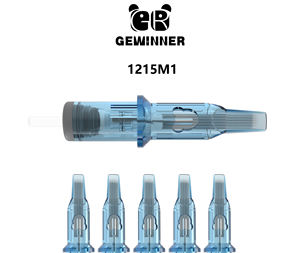 Cartuchos de <span class=keywords><strong>Agujas</strong></span> para Tatuar Gewinner <span class=keywords><strong>Magnum</strong></span> <span class=keywords><strong>M1</strong></span> 20PCS/CAJA 1215M1 <span class=keywords><strong>Agujas</strong></span> para Tatuar Desechables Premium - Product Image 2
