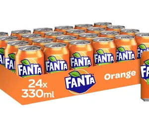 Fanta Piña Y Pomelo 24x330ml Fanta Naranja 24x330ml Coca Cola & Fanta Paquete Agua Carbonatada Azúcar Zumo De Naranja
