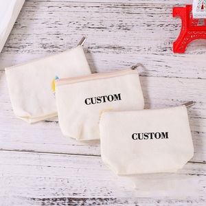 Tùy Chỉnh Thời Trang Unisex Dây Kéo Đồng Xu Pouch Với Penny Vòng Chìa Khóa Sang Trọng Nhỏ Vải Du Lịch Mỹ Phẩm Túi - Product Image 3