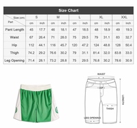 Shorts Maden pour Hommes – Short de Sport en Mesh Ample et Respirant pour l'Entraînement, le Basketball et la Course – Tendance Été 2026