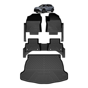 โรงงาน KQD ขายส่งพรมปูพื้นรถยนต์ TPE 5D กันลื่น ปูพื้นท้ายรถยนต์ ออกแบบตามสั่งสำหรับ Toyota Corolla Cross ปี 2022 2024 - Product Image 5