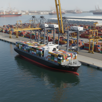 Transitaire logistique international professionnel, expédition maritime Chine, spécialisé dans les services LCL+Express, transit en 25-30 jours