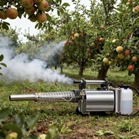 Pulvérisateur à main haute pression en acier inoxydable portable de 8 L pour l'utilisation en jardin et en agriculture, machine de désinfection insecticide