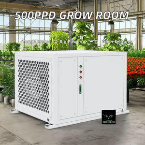 Deshumidificador Industrial para sala de cultivo de 210 pintas de 100l, deshumidificador comercial montado en el techo de invernadero para invernadero - Product Image 1