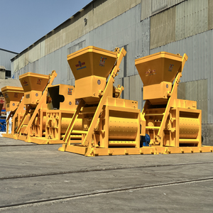 <span class=keywords><strong>Mixer</strong></span> Beton Twin Shaft 2m3 2000L Efisiensi Tinggi dengan Pompa Motor Mesin Baru atau Bekas untuk Konstruksi Pertanian Manual Termasuk - Product Image 6