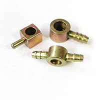 Raccord banjo hydraulique mâle en acier au carbone, adaptateur à angle droit haute pression pour système de freinage de camion