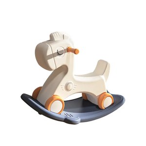 Petite peluche d'intérieur pour la maternelle Jouet à chevaucher Jouets pour bébé et enfant Cheval à bascule <span class=keywords><strong>Fantastique</strong></span> populaire en forme d'animal Cavalier - Product Image 1