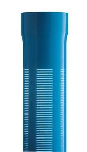 Involucro in <span class=keywords><strong>PVC</strong></span> a pressione DN115 tubo del pozzo d'acqua di colore blu - Product Image 3