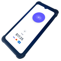 Tableta POS Stripe Pay de 6.5'' con Pantalla Táctil Móvil 4G, NFC Bajo Pantalla para Pagos sin Contacto, 6GB + 64GB, Batería de 5000mAh, Escáner de Códigos de Barras 1D y 2D