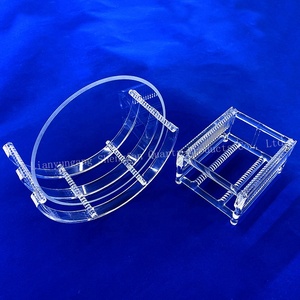 <span class=keywords><strong>Botes</strong></span> de vidrio de cuarzo SiO <span class=keywords><strong>opaco</strong></span> personalizados, 200 mallas, para semiconductores industriales, venta al por mayor - Product Image 5