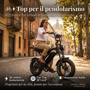 Entrega Rápida desde Almacén en Italia, Bicicleta Eléctrica de 16 Pulgadas con Llantas Anchas para Adolescentes, Diseño Italiano, Mini Bicicleta Eléctrica, Stock en EE. UU. y Australia - Product Image 2